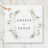 エレガント自然名パーソナライズされた付 フェイバータグ (正面)