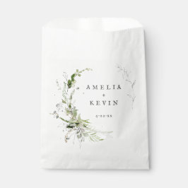エレガント自然名パーソナライズされた付 フェイバーバッグ