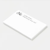 エレガント自転車シンプルレトロ個人文房具 ポストイット (アングル)