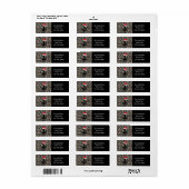 エレガント航海のいかり+サンタハット | ラベル (フルシート)