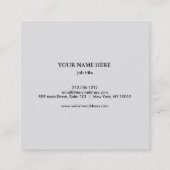 エレガント航海のCompass名刺 スクエア名刺 (裏面)