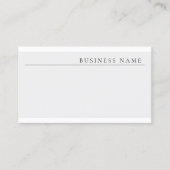 エレガント色モダンクリエイティブシンプルデザイントレンディー 名刺 (正面)