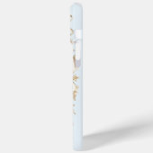 エレガント花ビクトリアン金ゴールド縁枠 Case-Mate iPhoneケース (裏面 / 左)