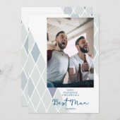 エレガント花婿介添人抽象芸術 (正面/裏面)