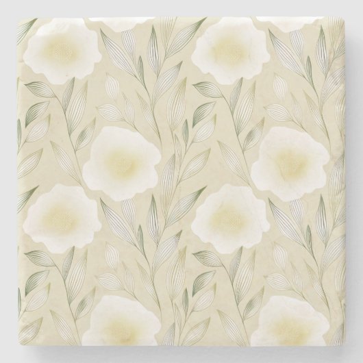 エレガント花石コースター ストーンコースター (正面)