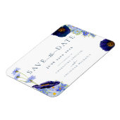 エレガント花結婚の マグネット (左側)