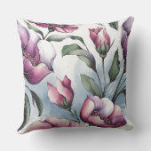 エレガント花 クッション (裏面)