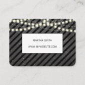 エレガント花 名刺 (裏面)