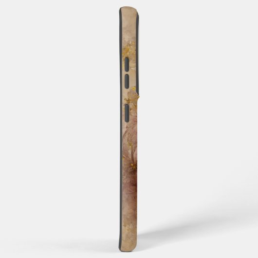 エレガント花 SAMSUNG GALAXYケース (右側面)