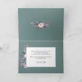 エレガント芸術的フローラ平和 シーズンカード (内部)