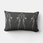 エレガント華美ゴシックデザイン装飾用クッション ランバークッション (裏面)