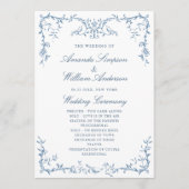 エレガント華美ビクトリアンフローラ結婚ズ プログラム (正面)