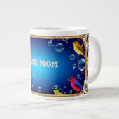 エレガント華美張鮮やかり ジャンボコーヒーマグカップ (正面右)