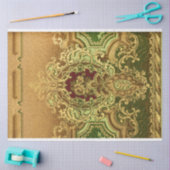 エレガント華美金ゴールド 薄葉紙 (クラフト)