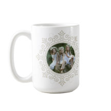 エレガント華美Snowflake Holiday Photo