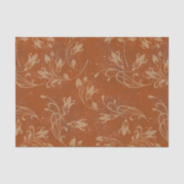 エレガント華葉焼オレンジグランジ 薄葉紙