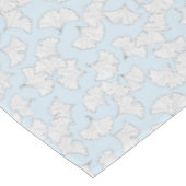 エレガント葉カスタム背景色 テーブルクロス (アングル)