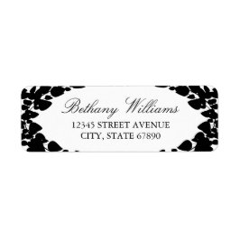 エレガント葉住所 シール