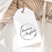 エレガント葉名パーソナライズされた業 セルフインキングスタンプ