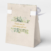 エレガント葉正キリスト教の洗礼 フェイバーボックス (裏面サイド)