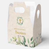 エレガント葉正キリスト教の洗礼 フェイバーボックス (オープン)