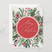 エレガント葉 シーズンポストカード (正面/裏面)