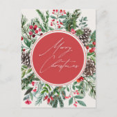 エレガント葉 シーズンポストカード (正面)