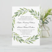 エレガント葉 |親ホスト結婚者 招待状 (スタンド正面)