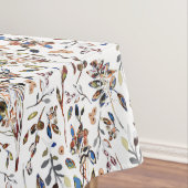 エレガント葉Berlies水色フローラ テーブルクロス (インサイチュ)