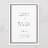 エレガント葬 |クラシックサービス命令 プログラム (正面)