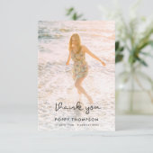 エレガント葬 |メモリアルフォトシック悔やみや弔慰 サンキューカード (スタンド正面)