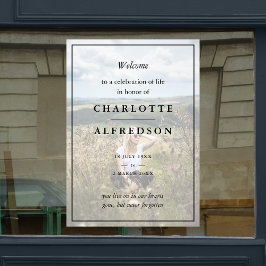 エレガント葬 | Chic Memorial Serviceの写真 ウィンドウサイン