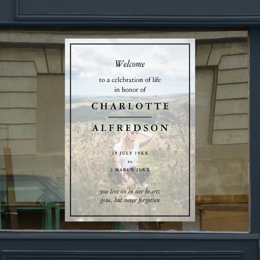 エレガント葬 | Chic Memorial Serviceの写真 ウィンドウサイン