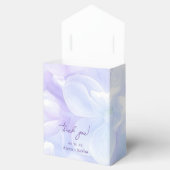 エレガント薄紫薄紫結婚の花 フェイバーボックス (オープン)