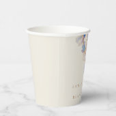 エレガント虹彩結婚フローラ 紙コップ (右)