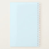 エレガント蝶の猫 プランナー手帳 (裏面)