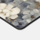 エレガント蝶フローラパーソナライズされた名 デスクマット (コーナー)