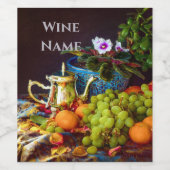 エレガント術 ワインラベル (シングルラベル)