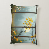 エレガント装飾用クッション – コージー&心地よい アクセントクッション (裏面(縦))