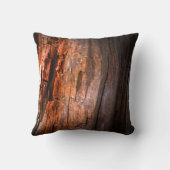 エレガント装飾用クッション – 木の樹皮装飾用クッション クッション (裏面)