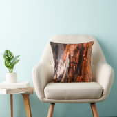 エレガント装飾用クッション – 木の樹皮 クッション (椅子)