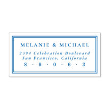 エレガント角結婚差出人住所