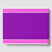 エレガント記念パーソナライズされたゲストブック ゲストブック (裏面)