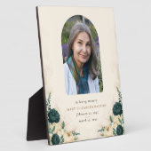 エレガント記念写真フローラ フォトプラーク (側面)