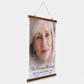 エレガント記念写真 吊り下げ型タペストリー (傾斜あり)