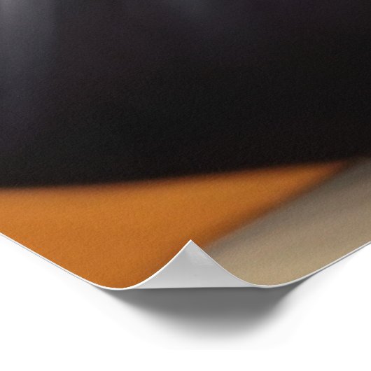 エレガント設計図を使用したCat Architect ポスター (角)