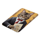 エレガント設計図を使用したCat Architect マグネット (左側)