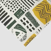 エレガント詳細のアフリカ民族パタ鮮やかーン 薄葉紙 (詳細)