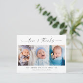 エレガント誕生の発表、愛と写感謝してい真 ポストカード (スタンド正面)