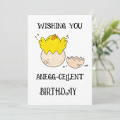 エレガント誕生日招待状 |カスタマイズ可能» 招待状 (スタンド正面)